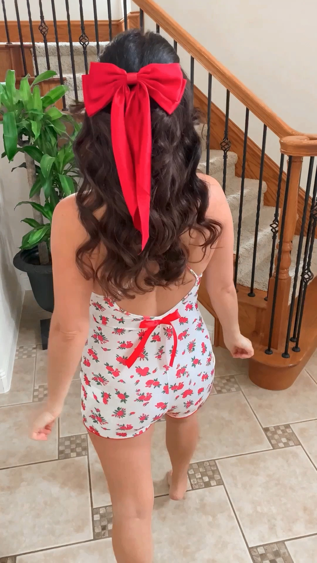 Floral pajamas. Women's floral pjs. Spring pajamas. Pink bow pajamas. Cottage pajamas. SHEIN spring pajamas. Luxury pajamas. SHEIN best selling pajamas. Spring outfit. Floral outfit. SHEIN outfit for spring. SHEIN best selling outfit. Sleepover outfit. Viral floral outfit. Pajama party outfit. Soft pajamas. Cotton pajamas. Pink pajamas. Romper. Loungewear. 

#LTKstyletip #LTKfindsunder50 #LTKsalealert