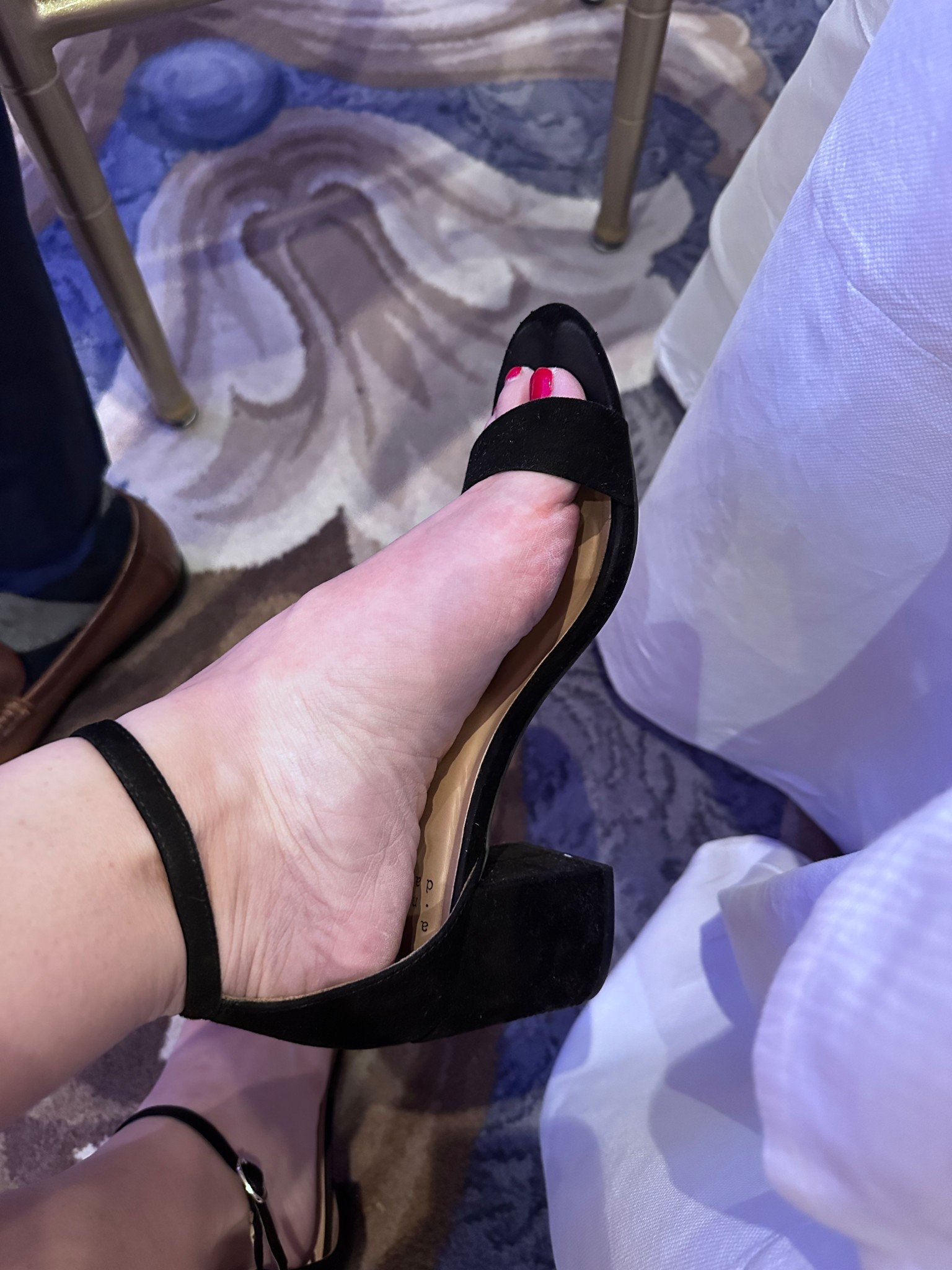 Free feet pic 🤭 these are basically the only heels I wear and own in multiple colors. They never hurt my feet!

#LTKHoliday #LTKFindsUnder50 #LTKootd