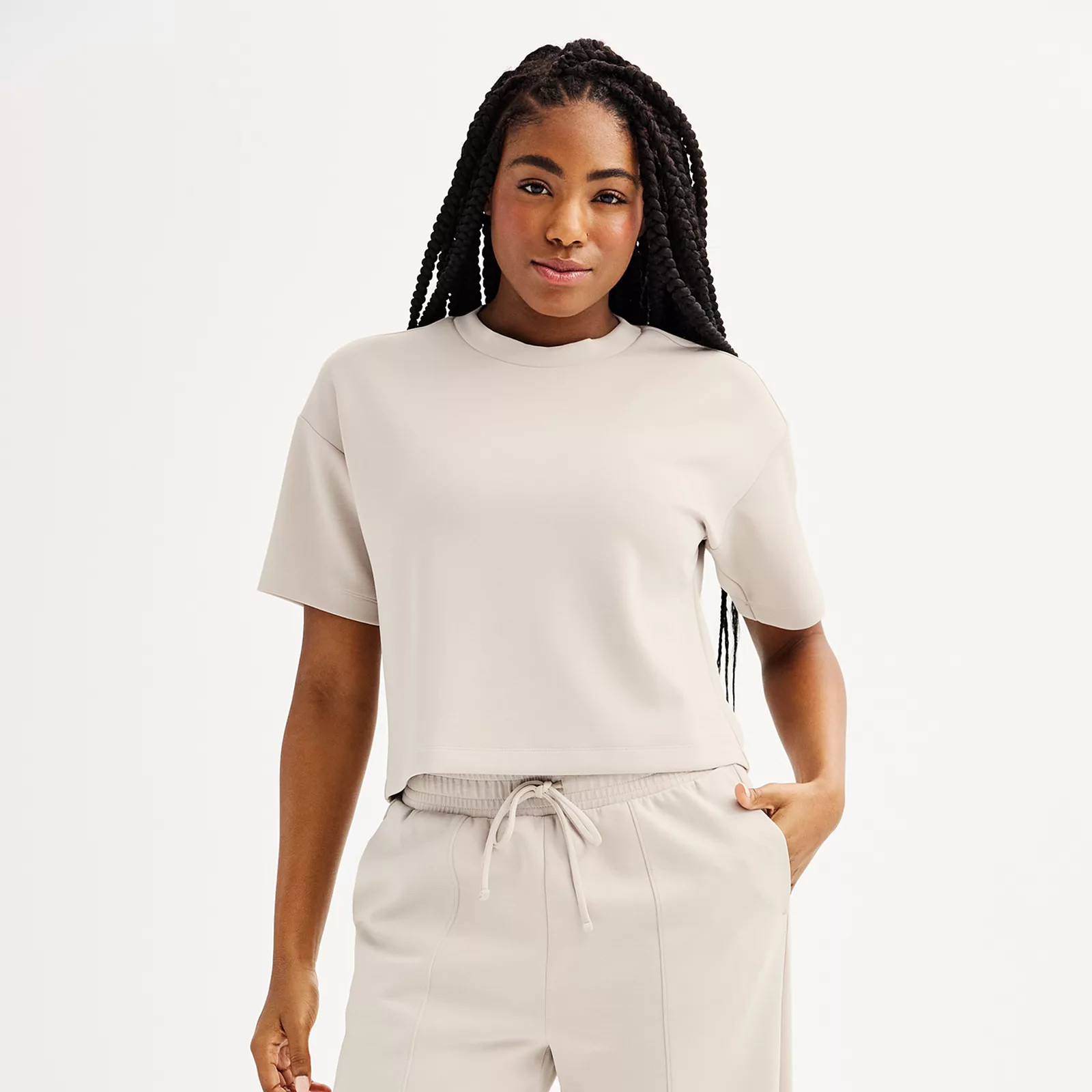 Women's FLX Solace Boxy Tee | Kohl's