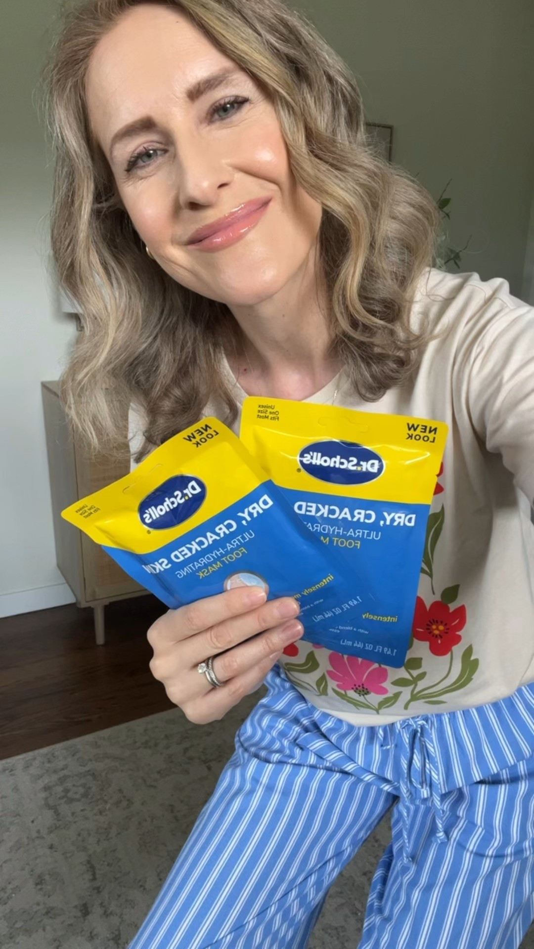Update on the Dr. Scholl’s foot masks…they work! I got a three pack for $9
On Amazon. After one use my feet looked and felt noticeably softer. And the results last for days. I will continue to moisturize in between use and I’m also jumping on the glycolic acid trend for maintaining softer heels etc. #amazon beauty pedicure self care home spa pedi heel cracked feet rough skin 

#LTKFindsUnder50 #LTKBeauty