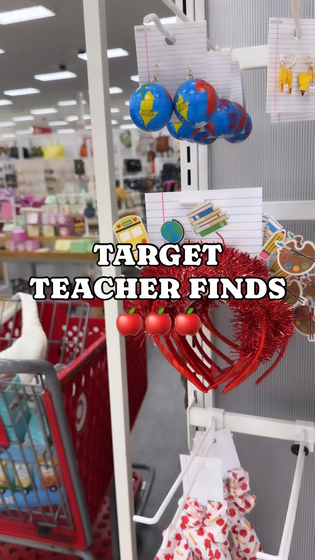 The cutest teacher finds at Target! 🎯✏️📓📚🌎 how fun are these accessories! Great for teachers and would also make a great gift! 

Follow me for more affordable fashion and target finds! 

#LTKStyleTip #LTKSeasonal #LTKBacktoSchool