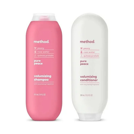 Method Volumizing Shampoo + Conditioner, Pure Peace (Variety Pack) | Walmart (US)
