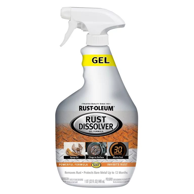 Rust-Oleum Rust Dissolver Gel Spray-300112, 32 oz | Walmart (US)