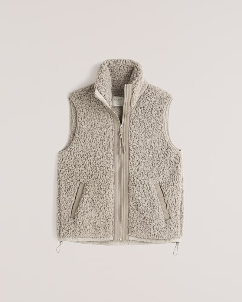 Cinched Cocoon Vest | Abercrombie & Fitch (US)