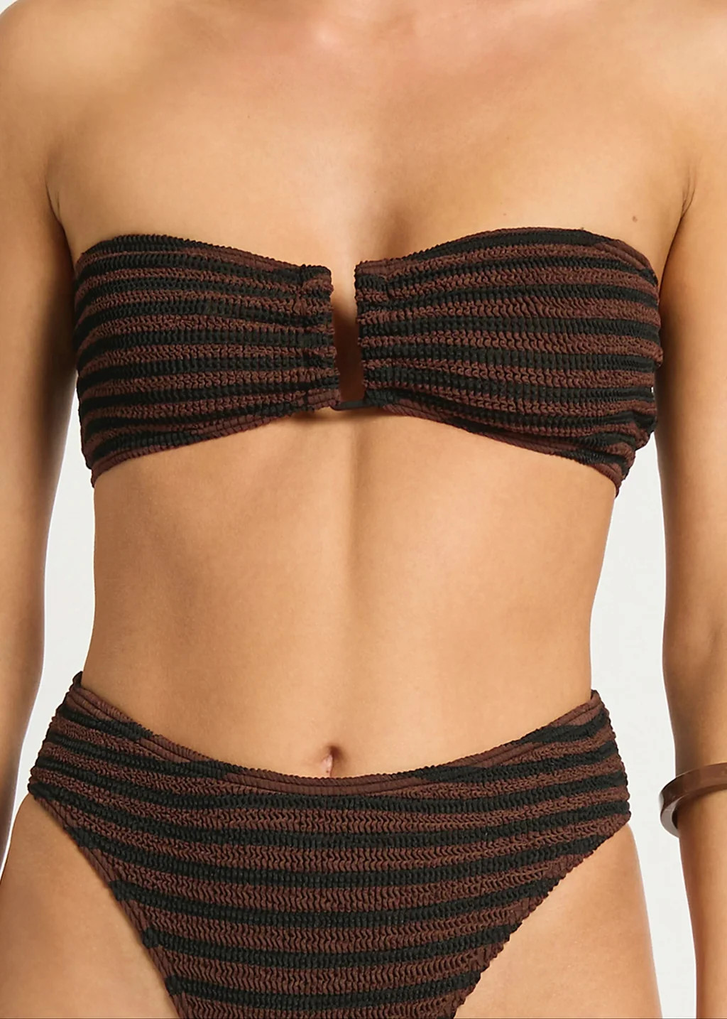 Blake Bandeau Bikini Top in Stripe | outdazl