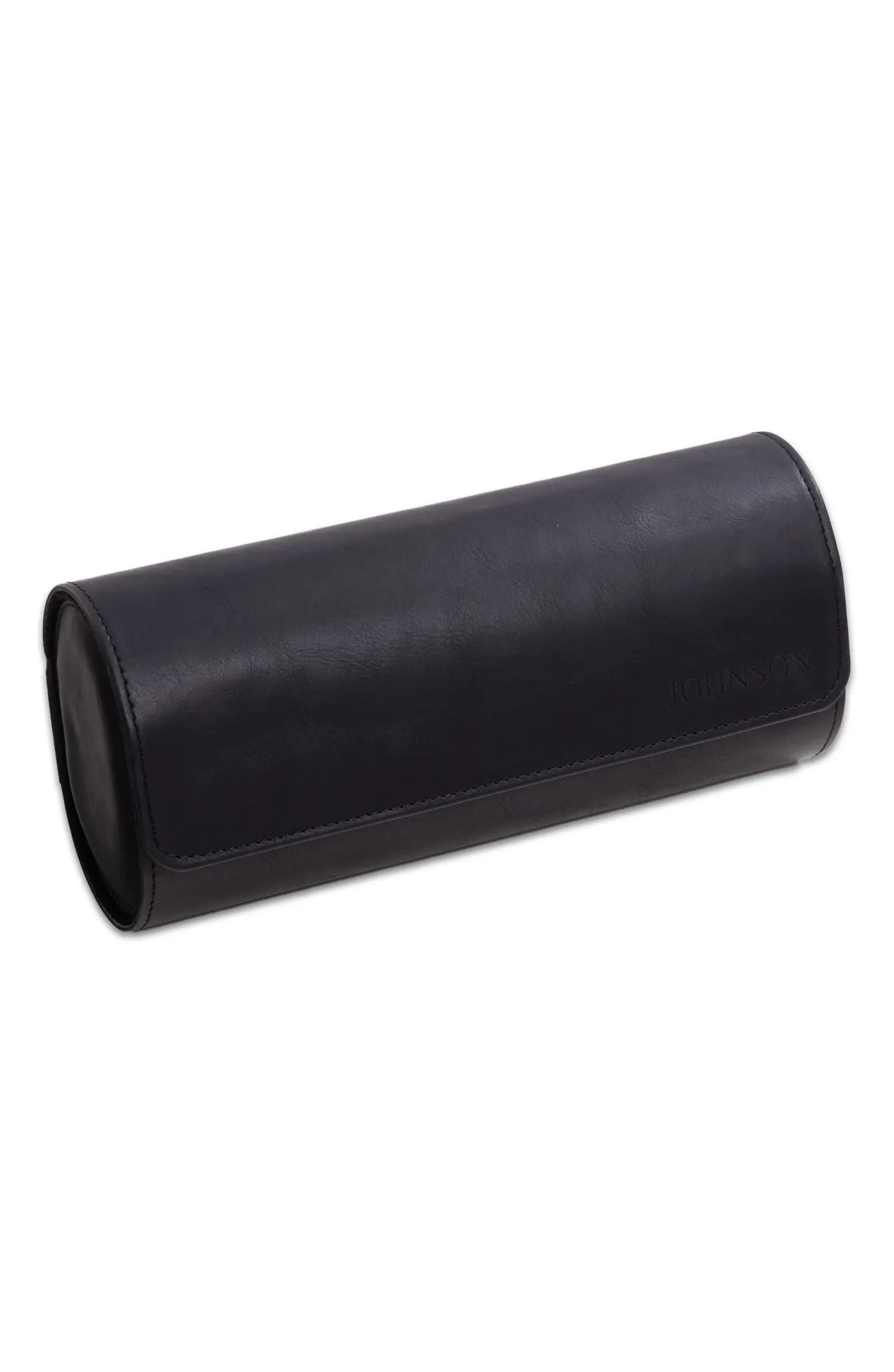 Milani Three-Watch Leather Travel Roll | Nordstrom