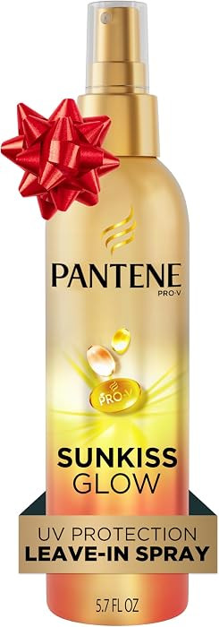 Pantene Sunkiss Glow Multitasking Spray, UV Hair Protection, Repairs Damage, Leave-In Conditionin... | Amazon (US)