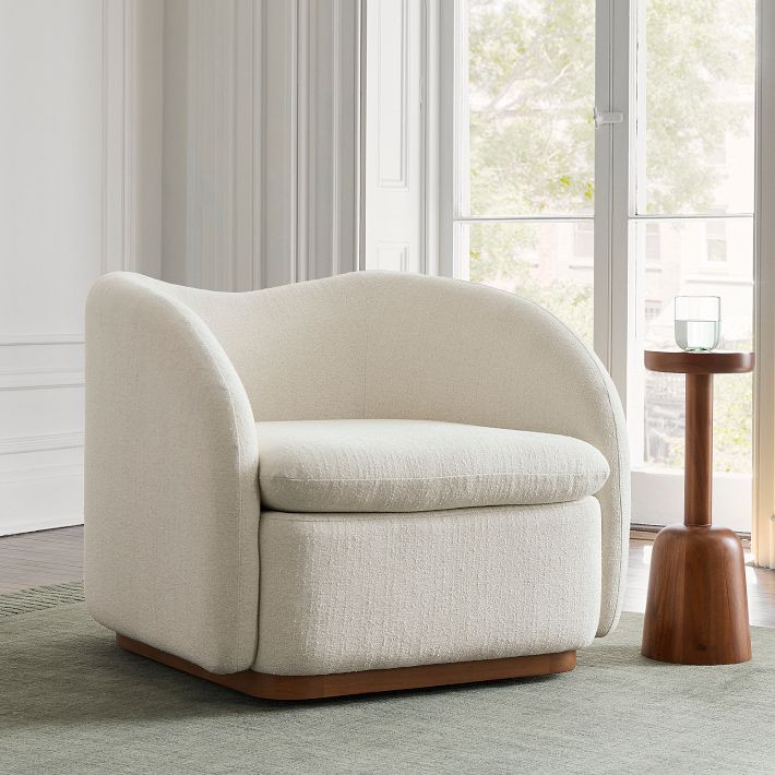 Kaufman Swivel Chair | West Elm (US)