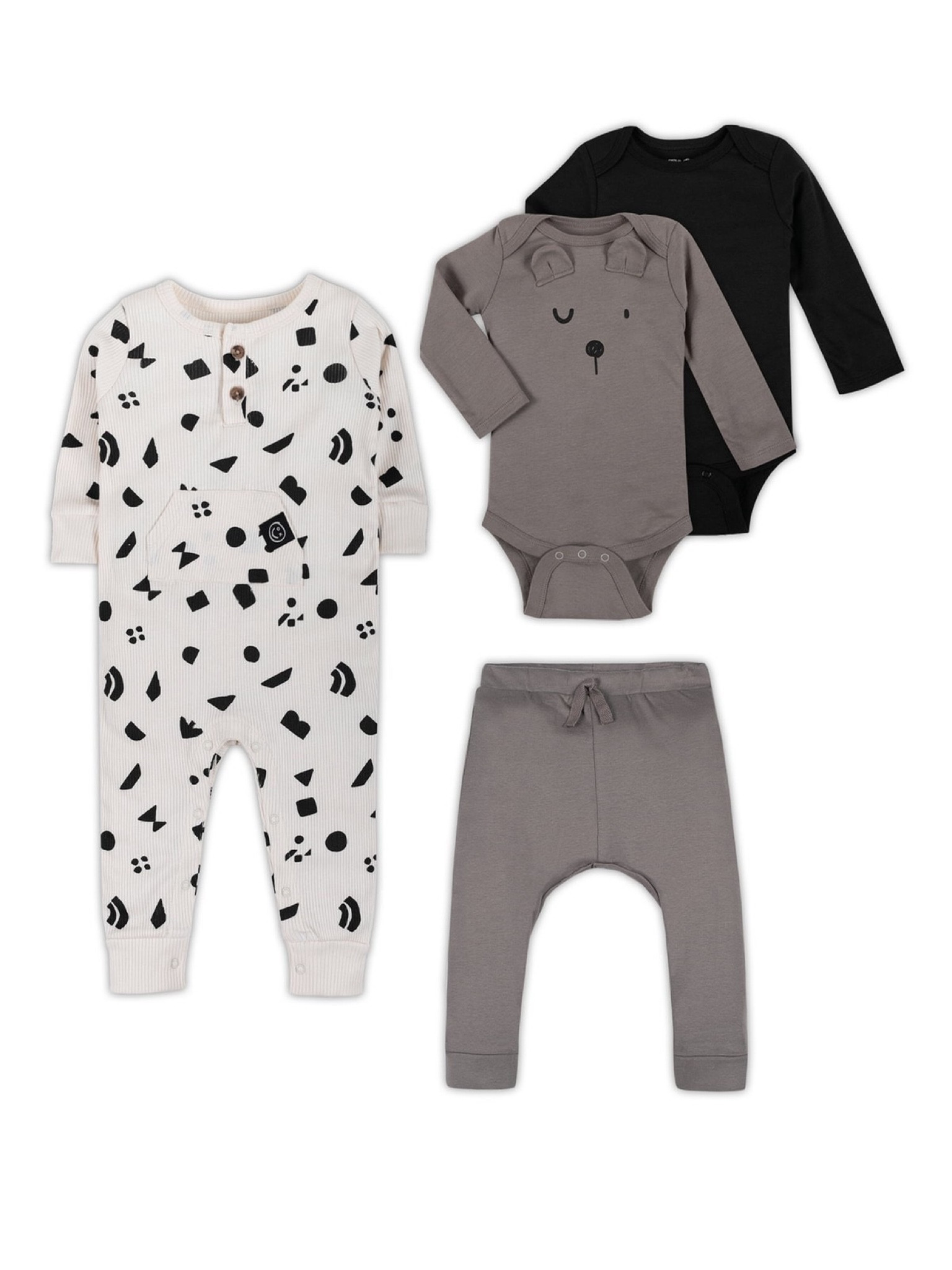 Neutral baby set and pajamas 

#LTKunder50 #LTKkids #LTKbaby