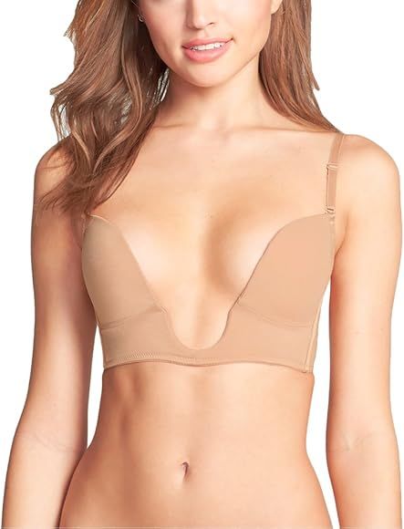 ToBeInStyle Women's Deep Plunge Convertible V Bra | Amazon (US)