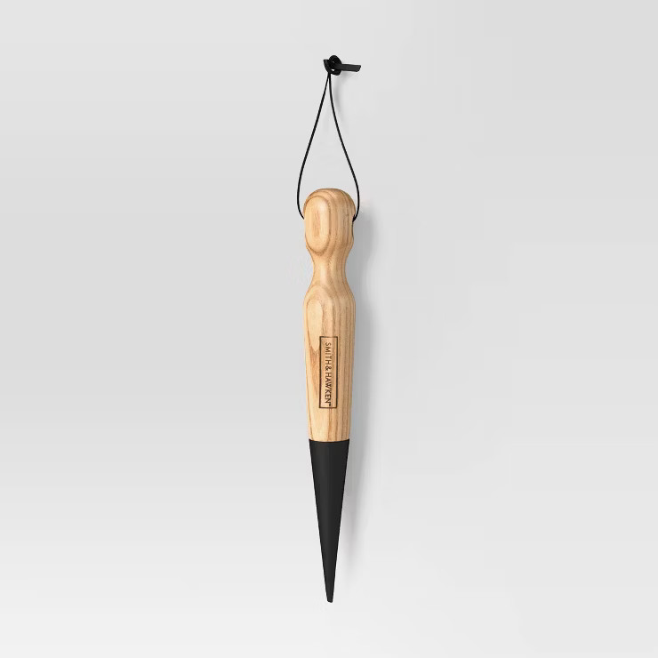 Digging Dibber with Hardwood Handle Black - Smith & Hawken™ | Target