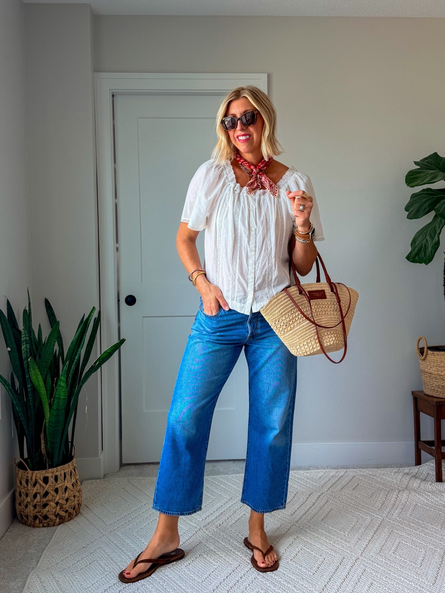 In love with this effortless summer look🇺🇸❤️

#LTKootd #LTKSeasonal #LTKOver40
