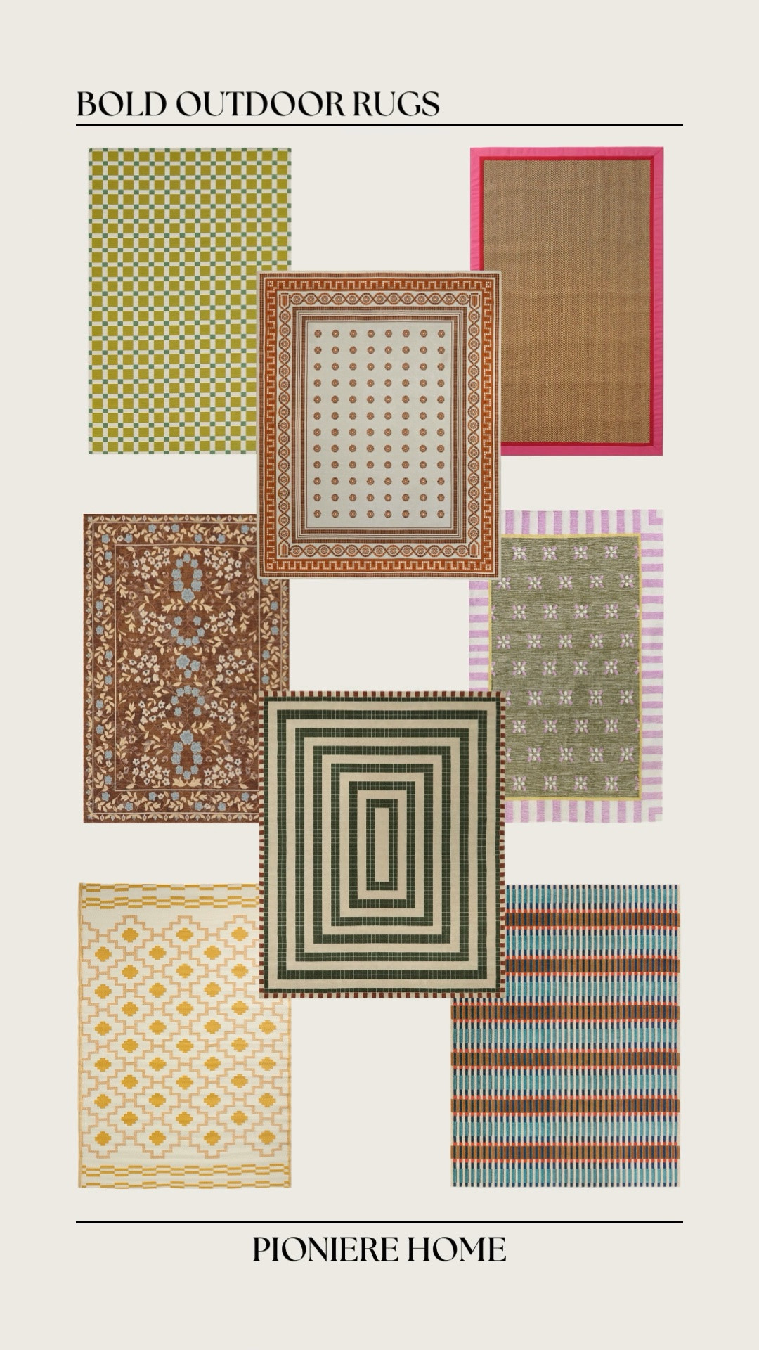 Bold outdoor rugs. Colorful rugs, modern outdoor rugs, patio decor,

#LTKSeasonal #LTKHome #LTKSaleAlert