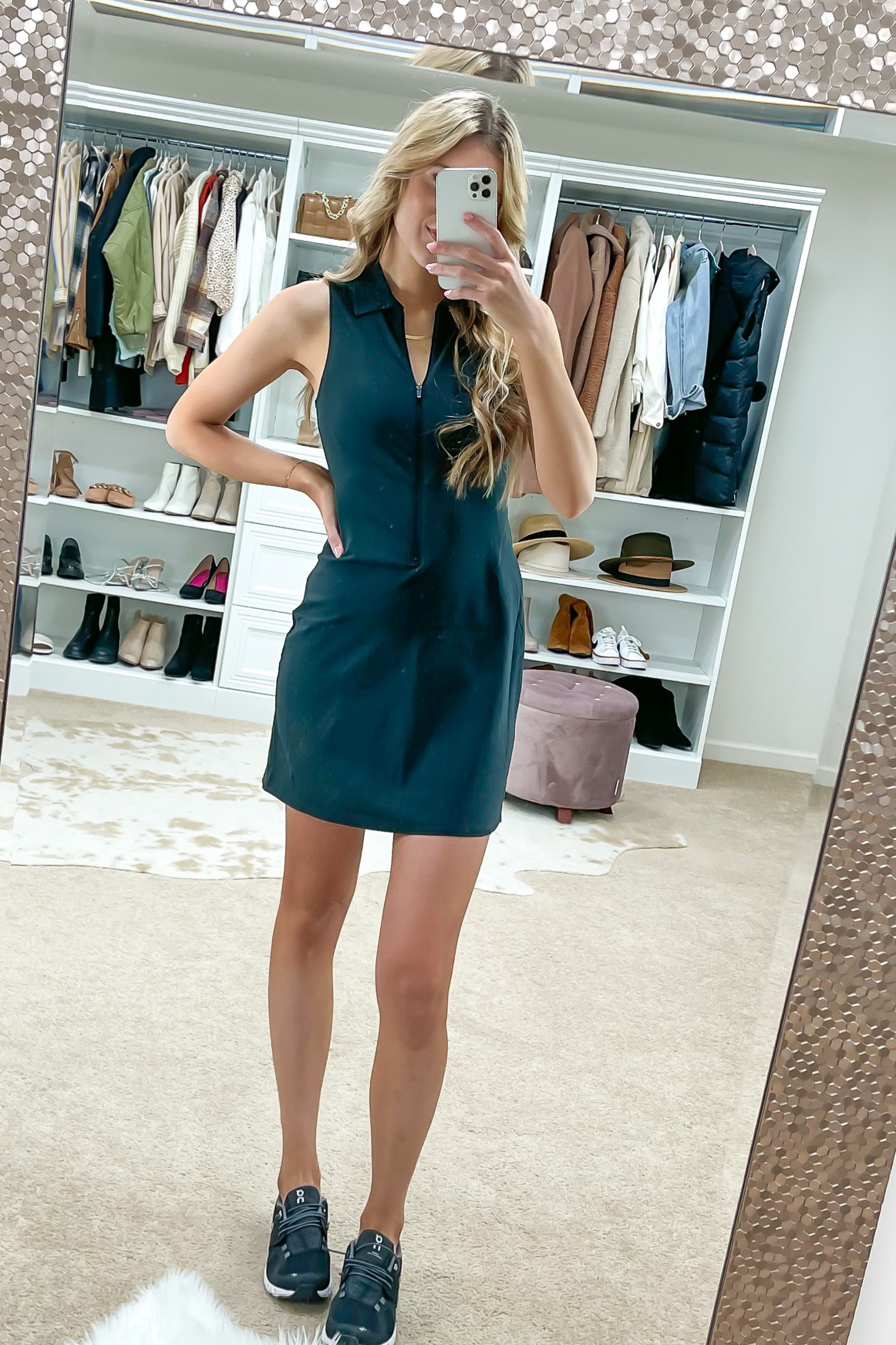 On cloud sneaker. Abercrombie athletic dress. Mini dress. Casual dress. Sneakers. Spring outfit 

#LTKSale #LTKsalealert #LTKstyletip