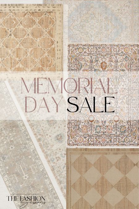 Memorial Day sale on these stunning rugs!! 

Memorial Day sale | rugs | area rug | home | dining room | living room rug | nursery rug | Tracy Cartwright | The Fashion Sessions 

#LTKhome #LTKsalealert #LTKfamily