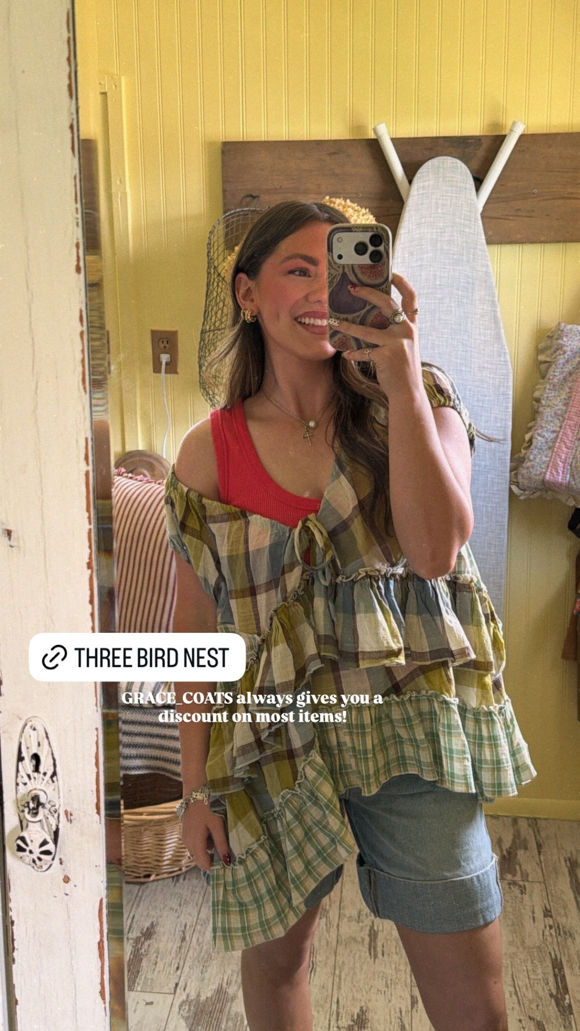 Always love adding feminine boho pieces from three bird nest! Code grace_coats gives you money off of most items!

#LTKootd #LTKgrwm #LTKPetite