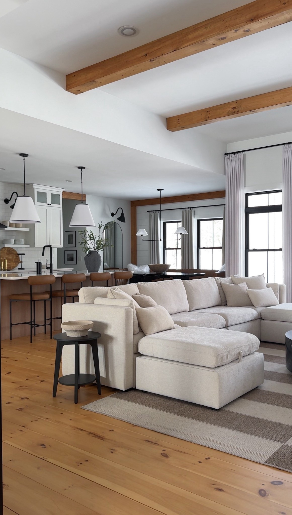 NEW sofa! 

Don’t worry the sofa we replaced & you all loved found a new place in our home. Once the holiday decor and tree came down we realized a longer couch was needed in order to fill this space properly.  & honestly I’m loving this new look!

I will definitely share more on comfort and functionality (spoiler alert the ottomans have storage 🙌🏻) — but let’s just say this sofa is here to stay!

#livingroomsofa
#livingroominspo
#homeinspo


#LTKSeasonal #LTKHome #LTKSaleAlert