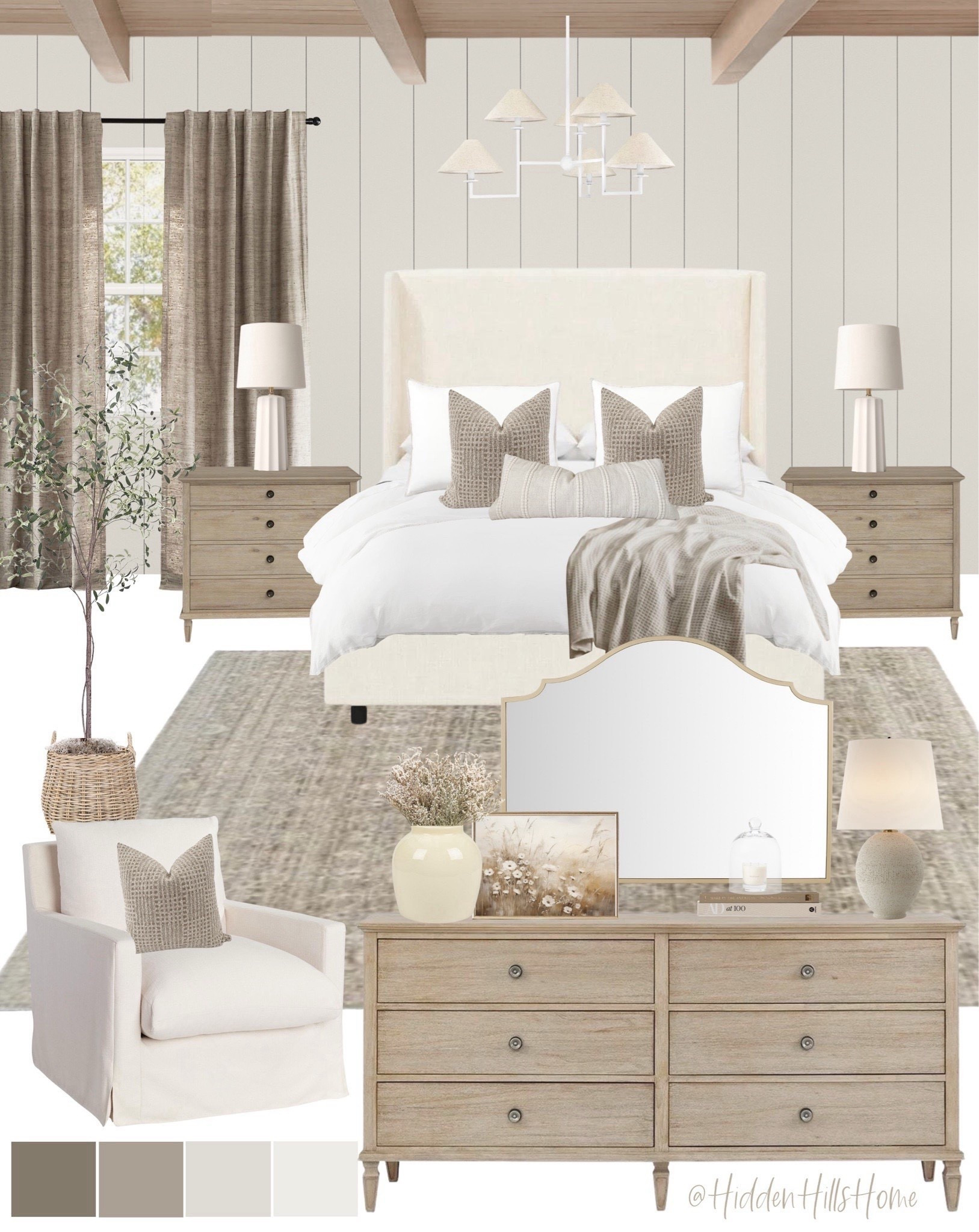 Modern classic master bedroom mood board, primary bedroom design ideas, bedroom design ideas, neutral bedroom mood board #bedroom



#LTKHome #LTKSaleAlert