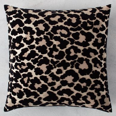 Nico Pillow Cover 22" - Black/Caramel | Zgallerie | Z Gallerie