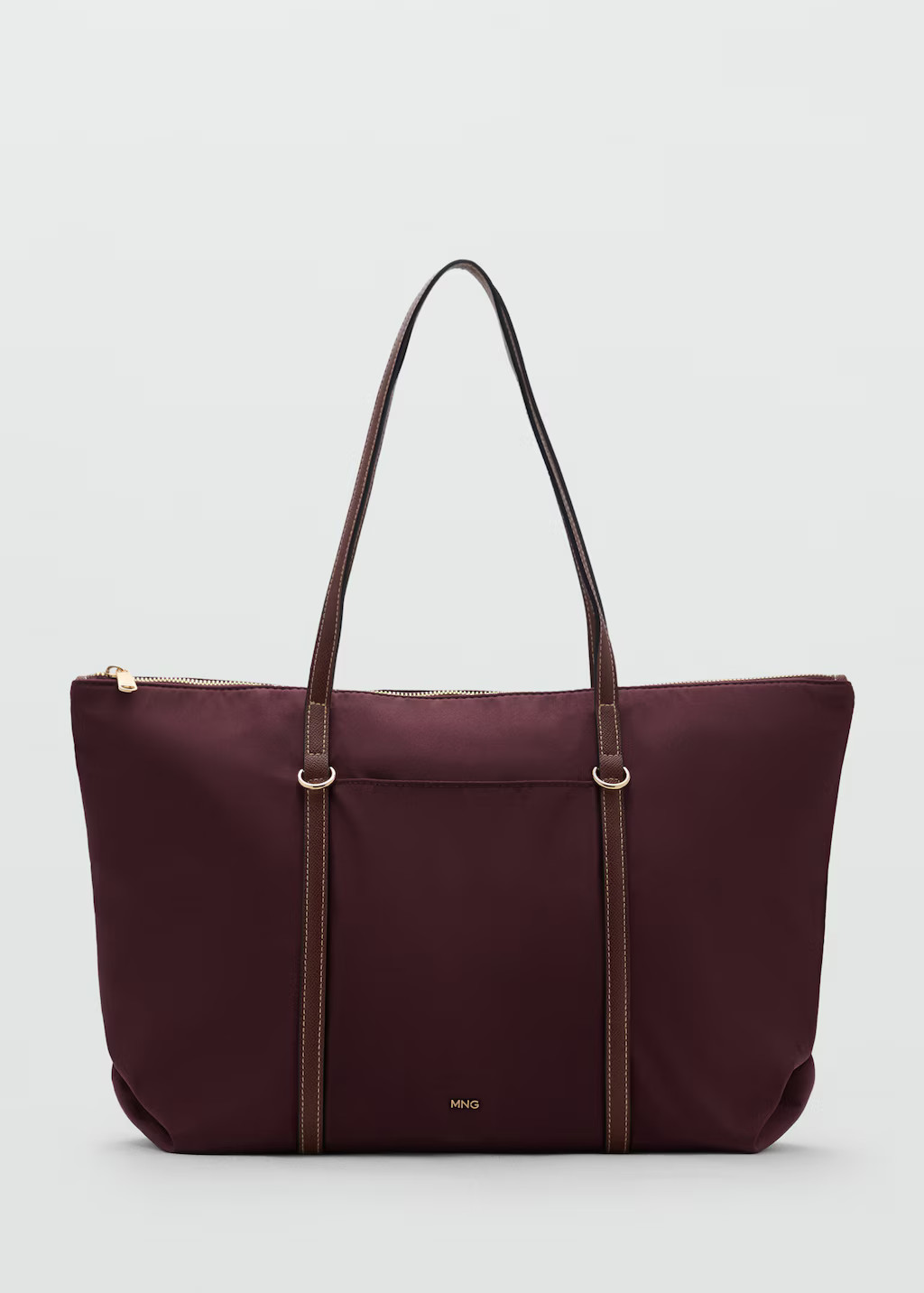 Shopper bag with double handle - Women | MANGO United Kingdom | MANGO (UK)