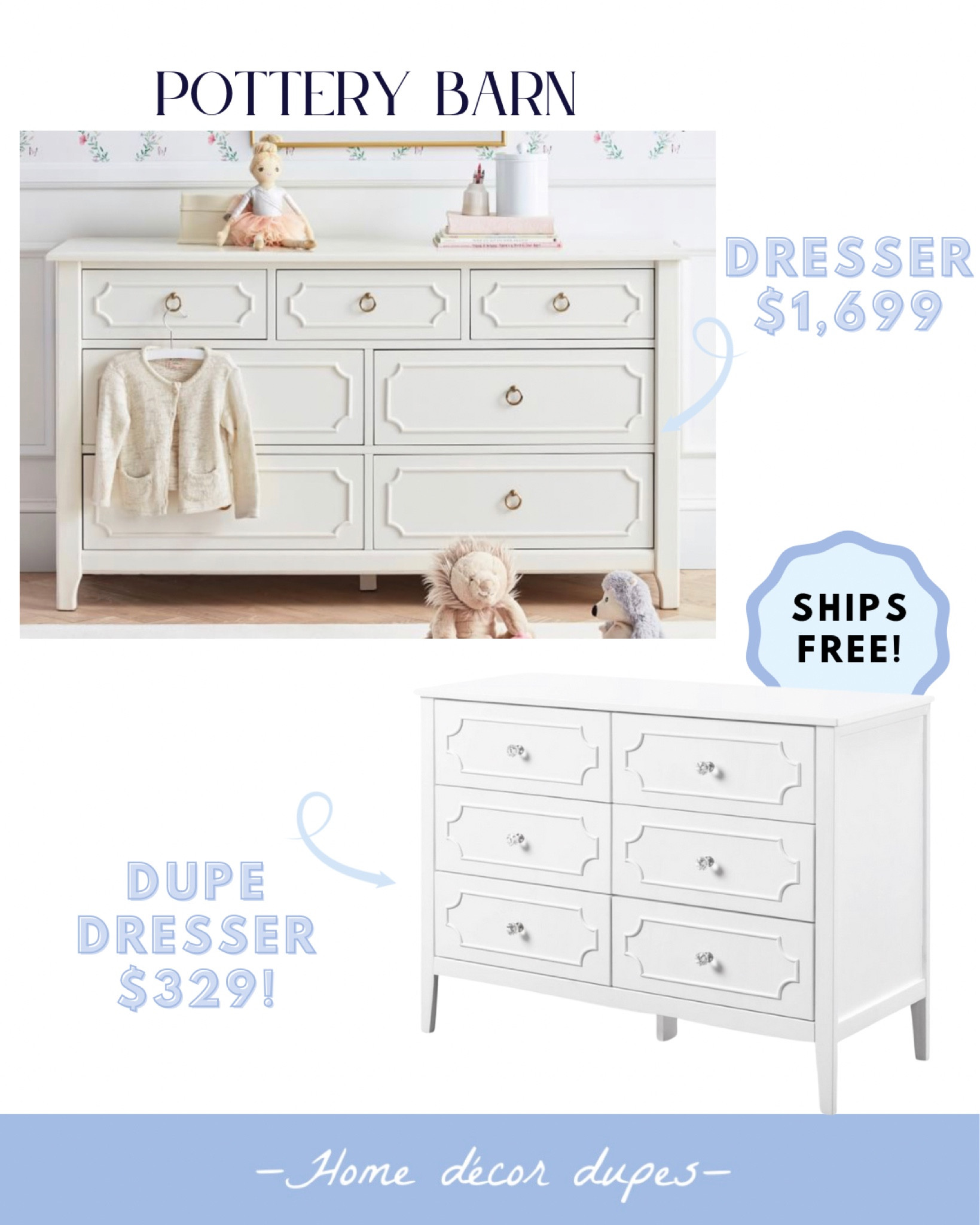 Pottery barn best sale rosalie dresser