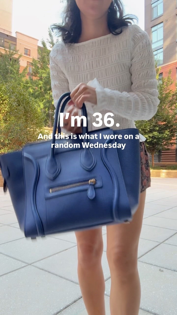 September weather means long sleeves and shorts and regretting the long sleeves by 1pm 

Shorts and top are both hill house comment SHOP if you need the links 

Casual chic outfit, fall transitional outfit, what to wear in your 30s, I’m 36 outfits, east coast outfit ideas