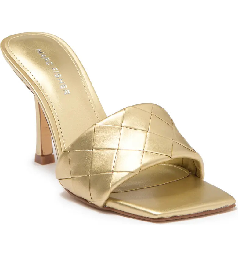 MARC FISHER Woven High Heel Sandal | Nordstromrack | Nordstrom Rack