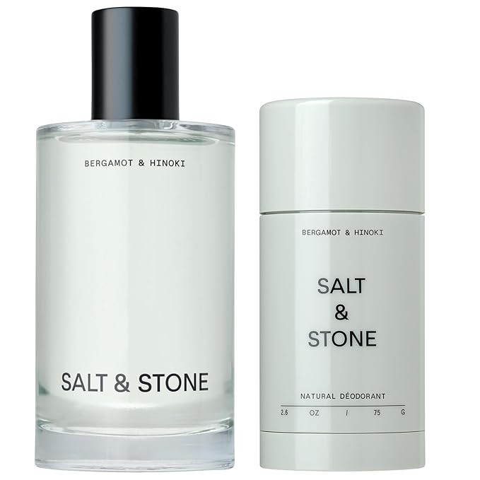Salt & Stone Body Mist + Deodorant Bundle | Bergamot & Hinoki | Amazon (US)
