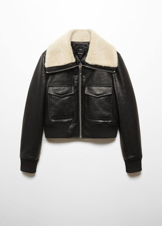 Double-face bomber jacket | MANGO (US)