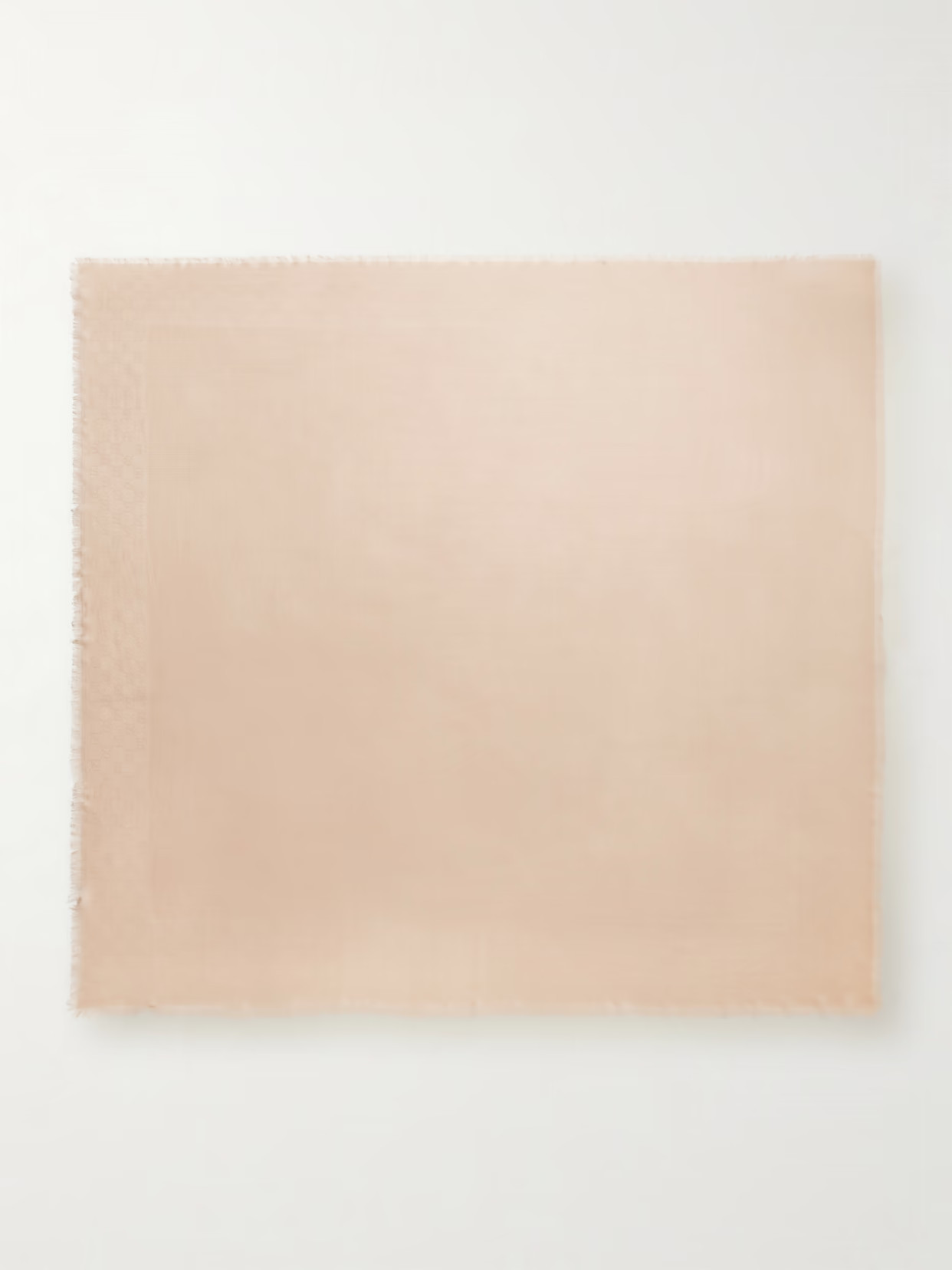 Gucci - Frayed Wool And Silk-blend Jacquard Scarf - Pink | NET-A-PORTER (US)