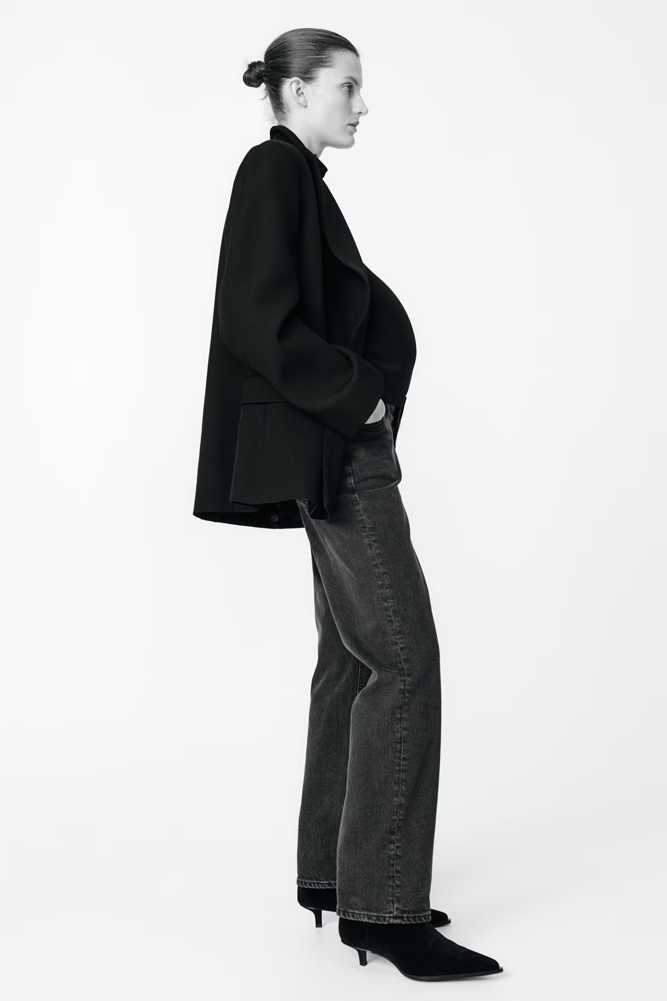 MAMA Before & After Straight Low Jeans | H&M (UK, MY, IN, SG, PH, TW, HK)