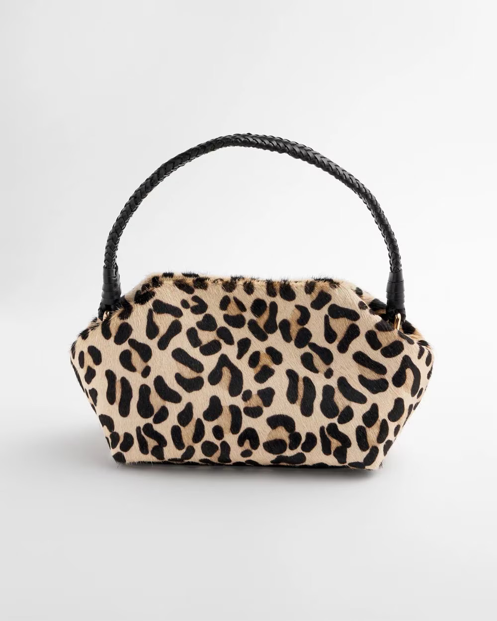 Leopard Haircalf Braided Handle Bag | Chico's