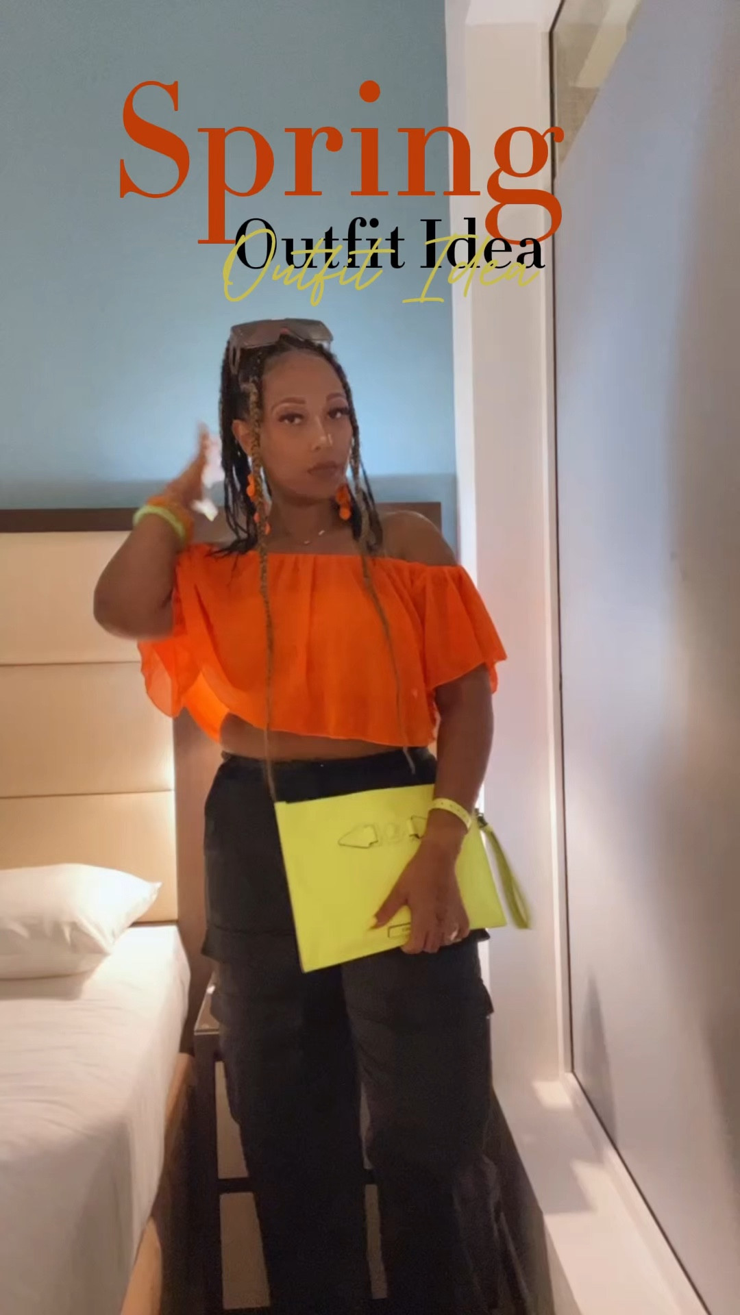 Are we feeling bright colors for the Spring or it’s more a Summer vibe to you?🌷🌻

Me personally, as soon as the weather warms up, i’m wearing anything bright or pastel I can find lol. It’s also something about mixing 2 bright colors that I love.

The shirt however is see through, which I didn’t realize when I bought it but I just added a nude color bandeau to offset it. 
5’5 | 168lbs size medium | shoes 8

#LTKSeasonal #LTKfindsunder50 #LTKmidsize