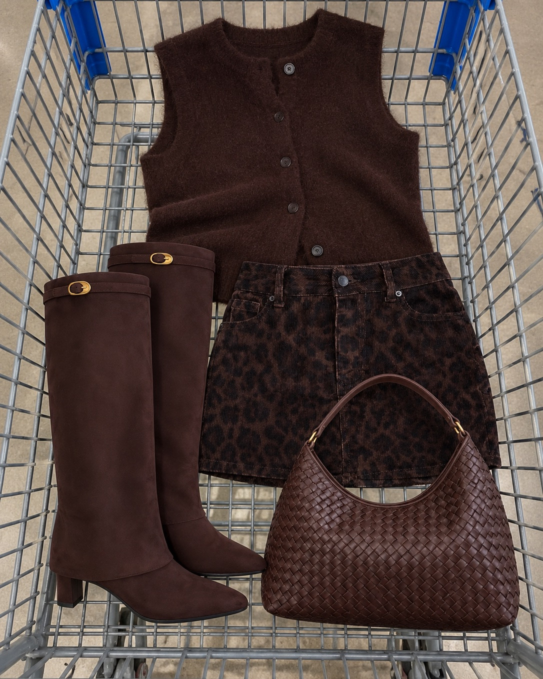 Walmart date night outfit idea🤎