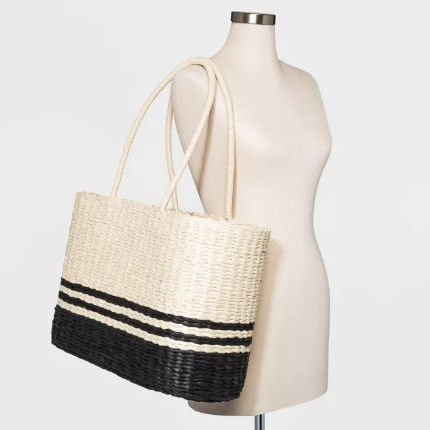 Straw Tote Handbag - A New Day™ | Target
