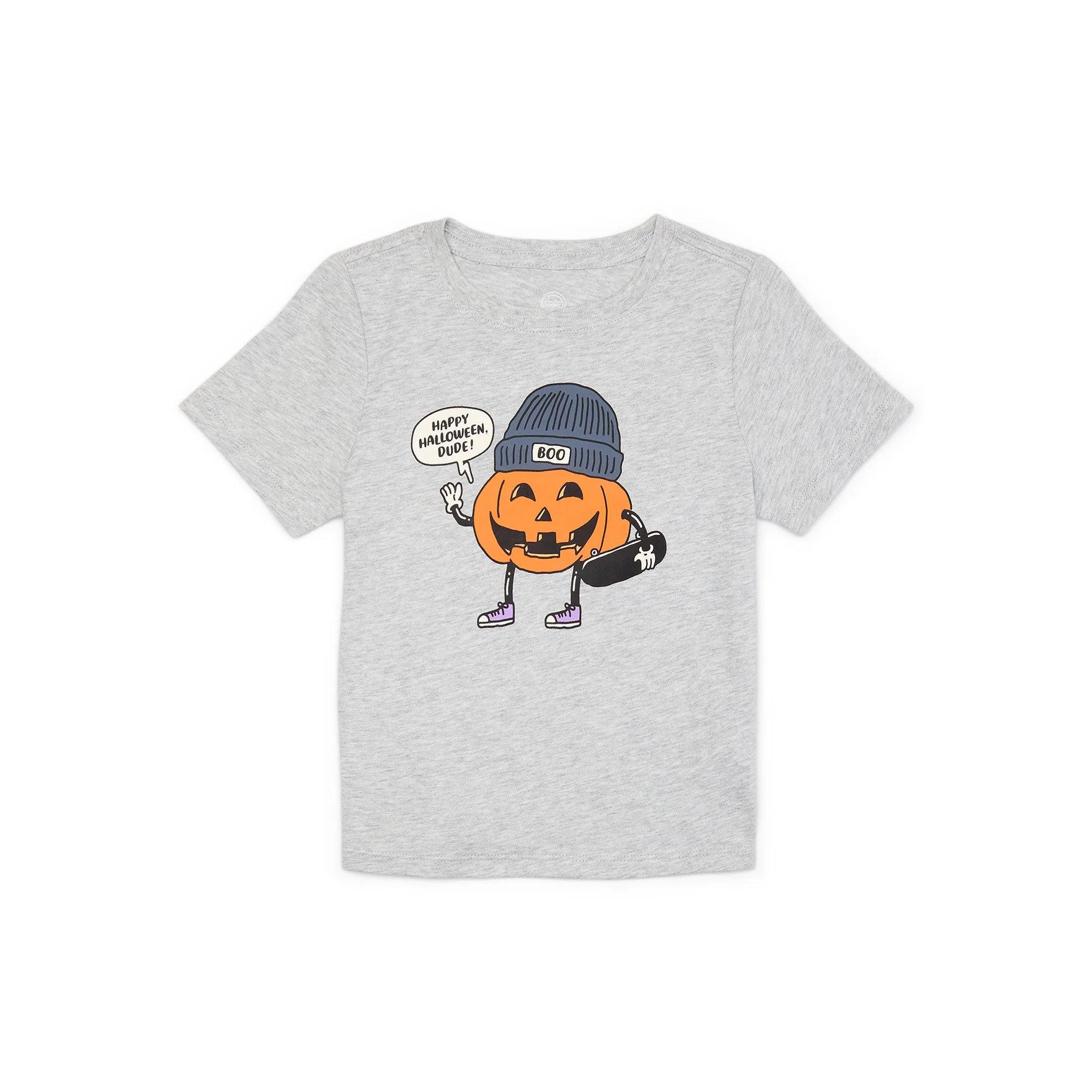 Wonder Nation Toddler Boy Halloween Graphic Print T-Shirt, Sizes 12M-5T | Walmart (US)