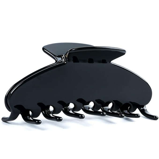 MAORULU Cute Claw Clip for Women – 4.3'' Large Acetate Hair Clips for Thick Thin Curly Long Hai... | Amazon (US)