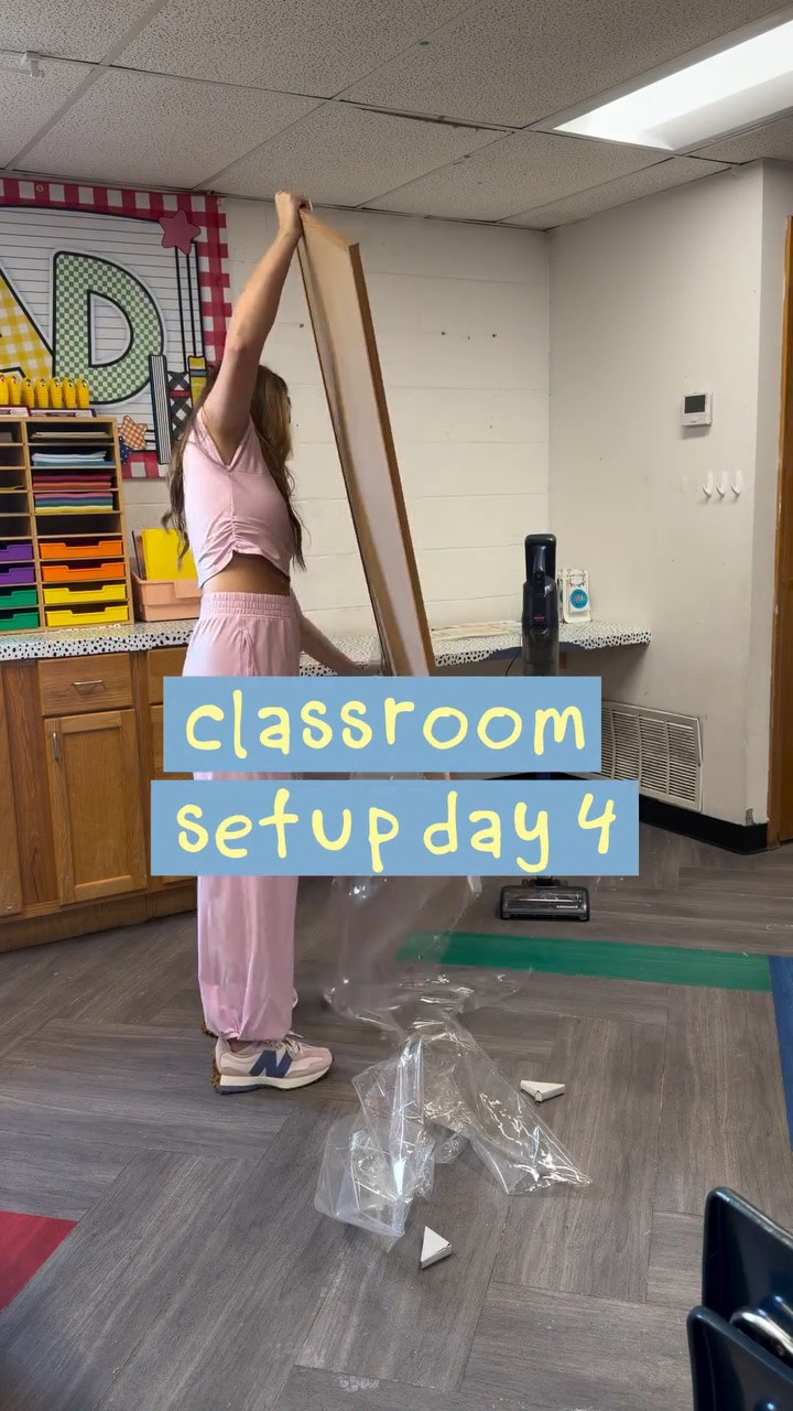 Classroom Setup Day 4🌈✨✏️🫶🏼🥹🤭