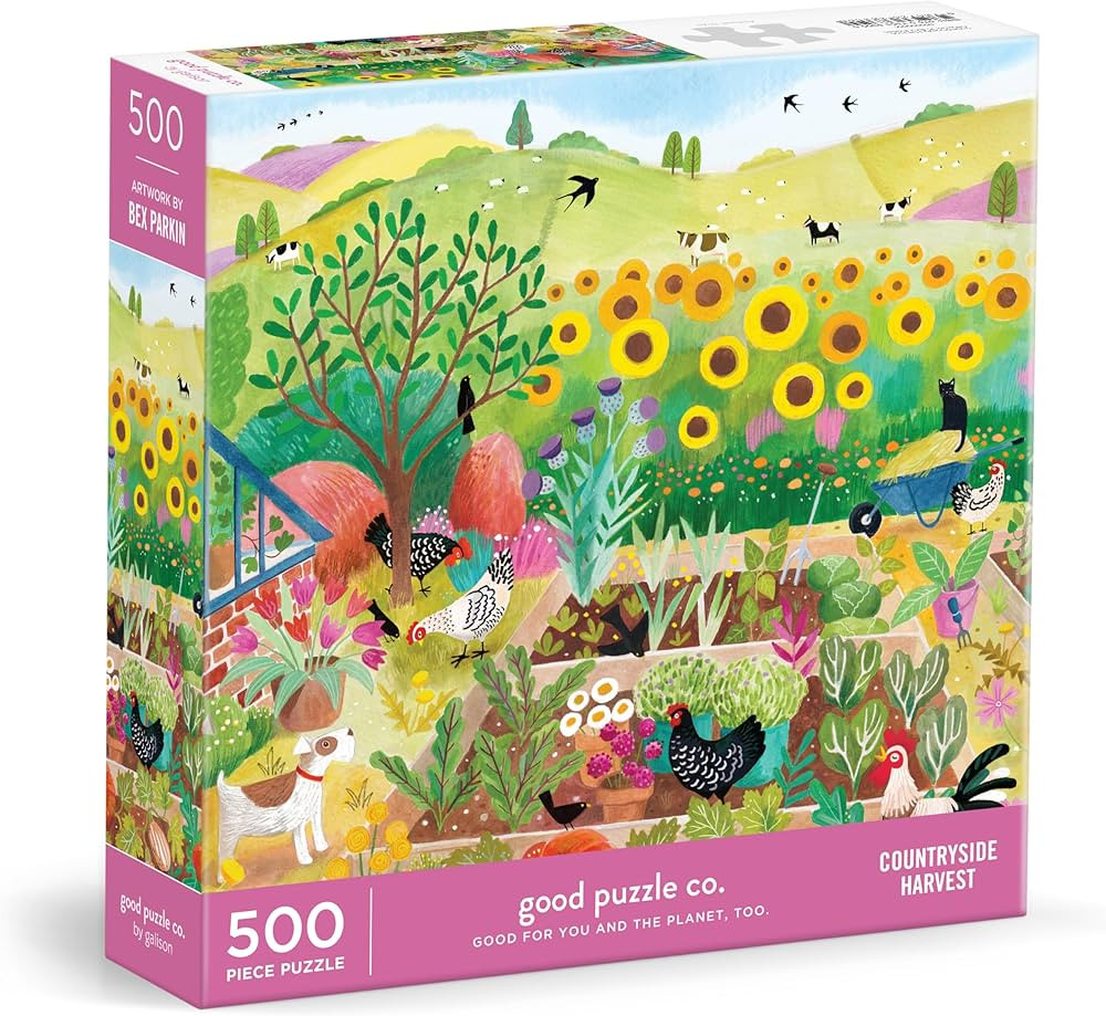 Galison Good Puzzle Co. Countryside Harvest | Amazon (US)