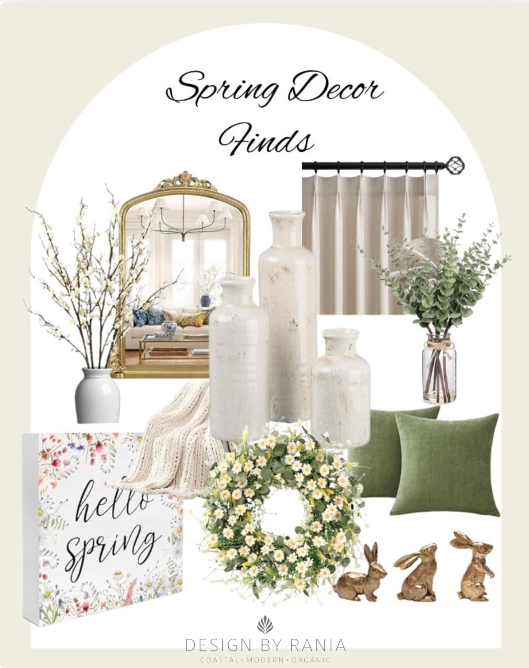 🌸 Freshen up your space for spring with my favorite decor finds. From bright accents to cozy touches, these pieces bring life, color, and warmth to any room. Curated with care to make your home feel welcoming and stylish this season ✨

#DesignByRania #SpringDecor #HomeStyle #AmazonFavorites #SeasonalRefresh 

 #LTKHome