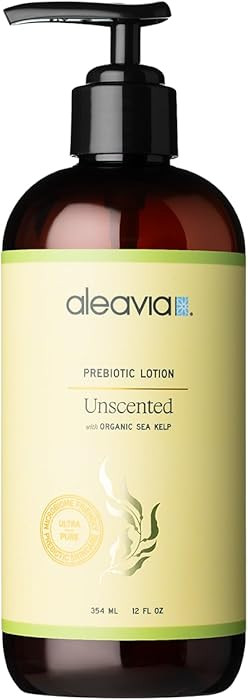 Aleavia Unscented Prebiotic Body Lotion – Fragrance-Free, All-Natural Moisturizing Body Lotion ... | Amazon (US)