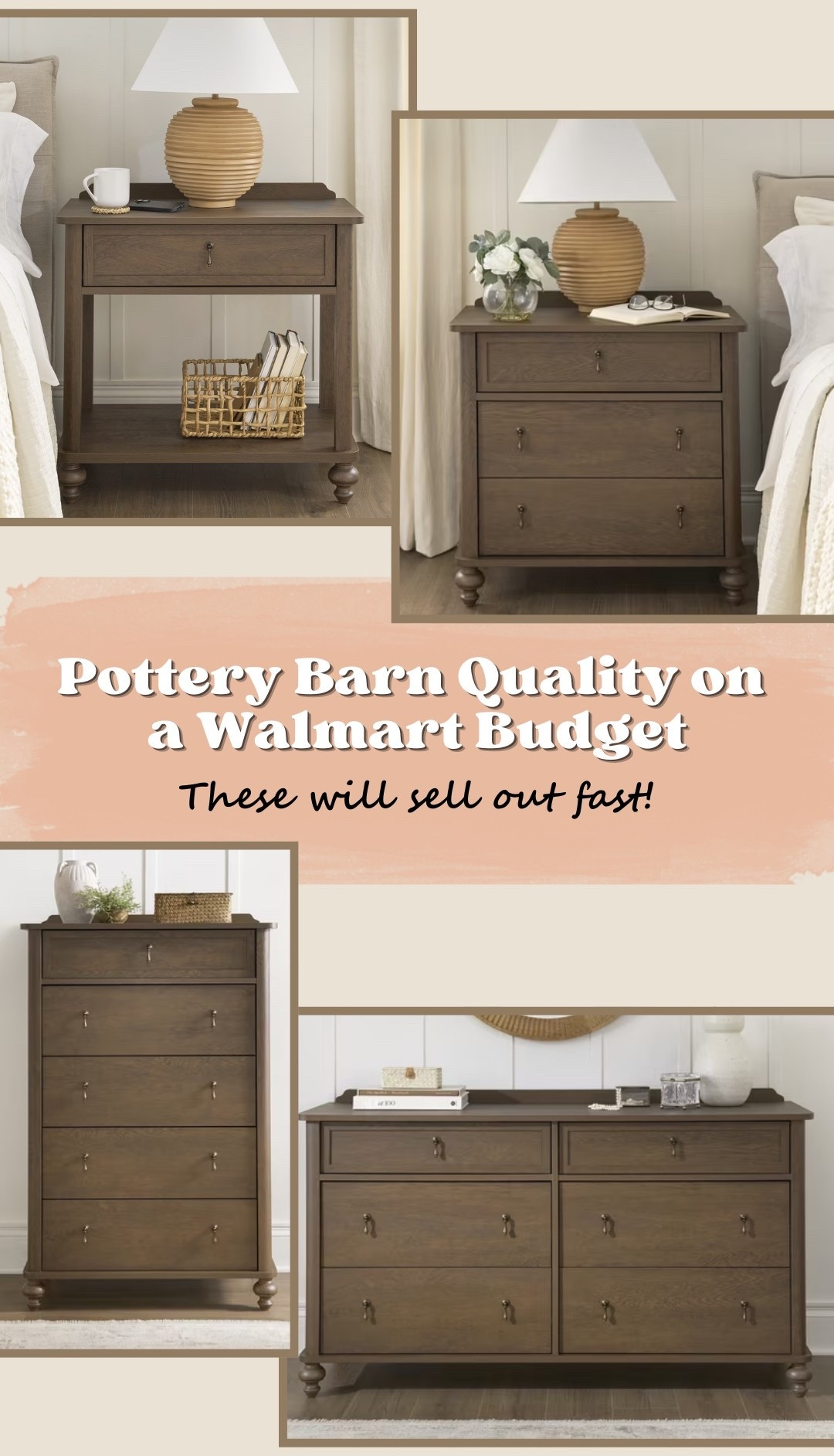 Loving this cozy bedroom furniture. Cottage bedroom decor. Cottagecore dresser and nightstand. Pottery barn style wood dresser. Home organization. Girls bedroom nightstands.

#LTKHome #LTKSaleAlert #LTKKids