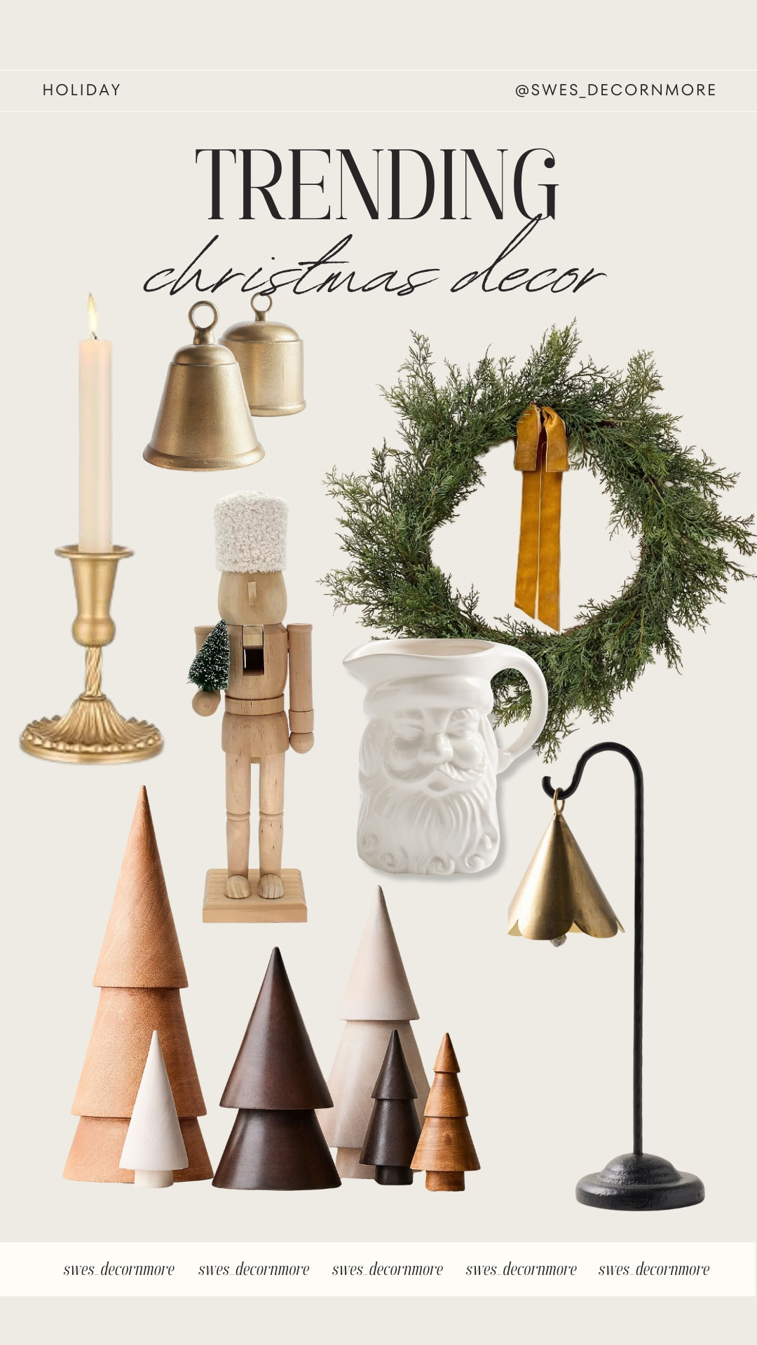 Deck the halls with this year’s trending Christmas decor—think modern neutrals, shimmering metallics, and cozy, festive touches to make your home merry and bright!

#LTKHoliday #LTKSeasonal #LTKHome