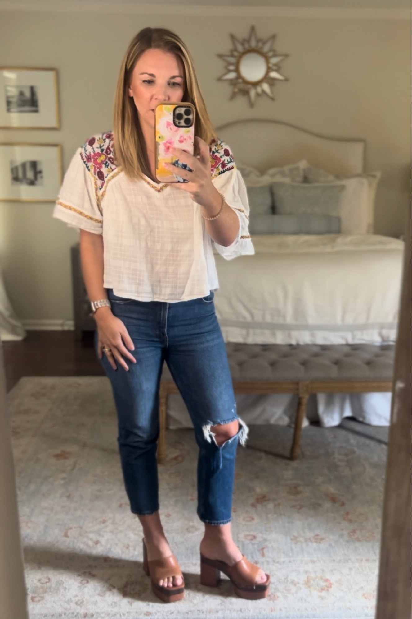 Fall heels and cropped jeans! 

#LTKSeasonal