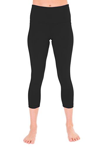 90 Degree By Reflex – High Waist Tummy Control Shapewear – Power Flex Capri Legging – Quality Guaran | Amazon (US)