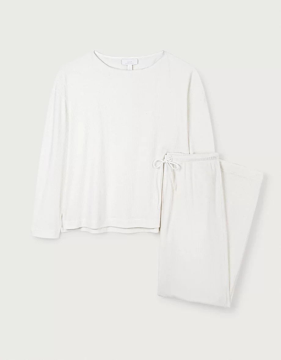Jersey Rib Pyjama Set | The White Company (UK)