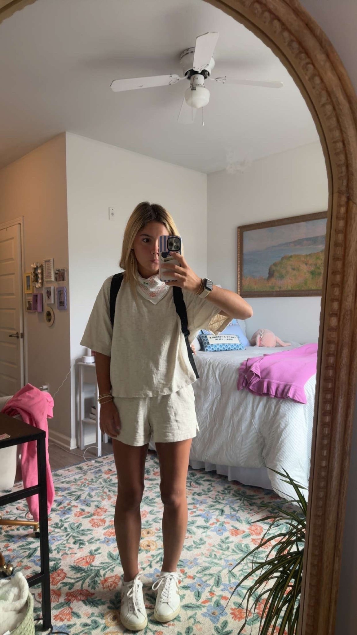 size large top and xs bottom! 

#LTKFindsUnder50 #LTKStyleTip #LTKSeasonal