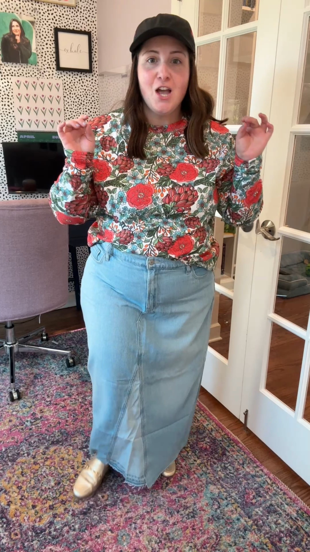 Very into this denim maxi skirt from Old Navy — especially for the price! Wearing an 18. May try a 20 for the waist  

#LTKSaleAlert #LTKStyleTip #LTKPlusSize