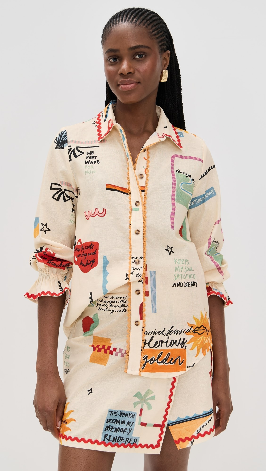 Never Fully Dressed Poema Geanie Shirt | Shopbop | Shopbop