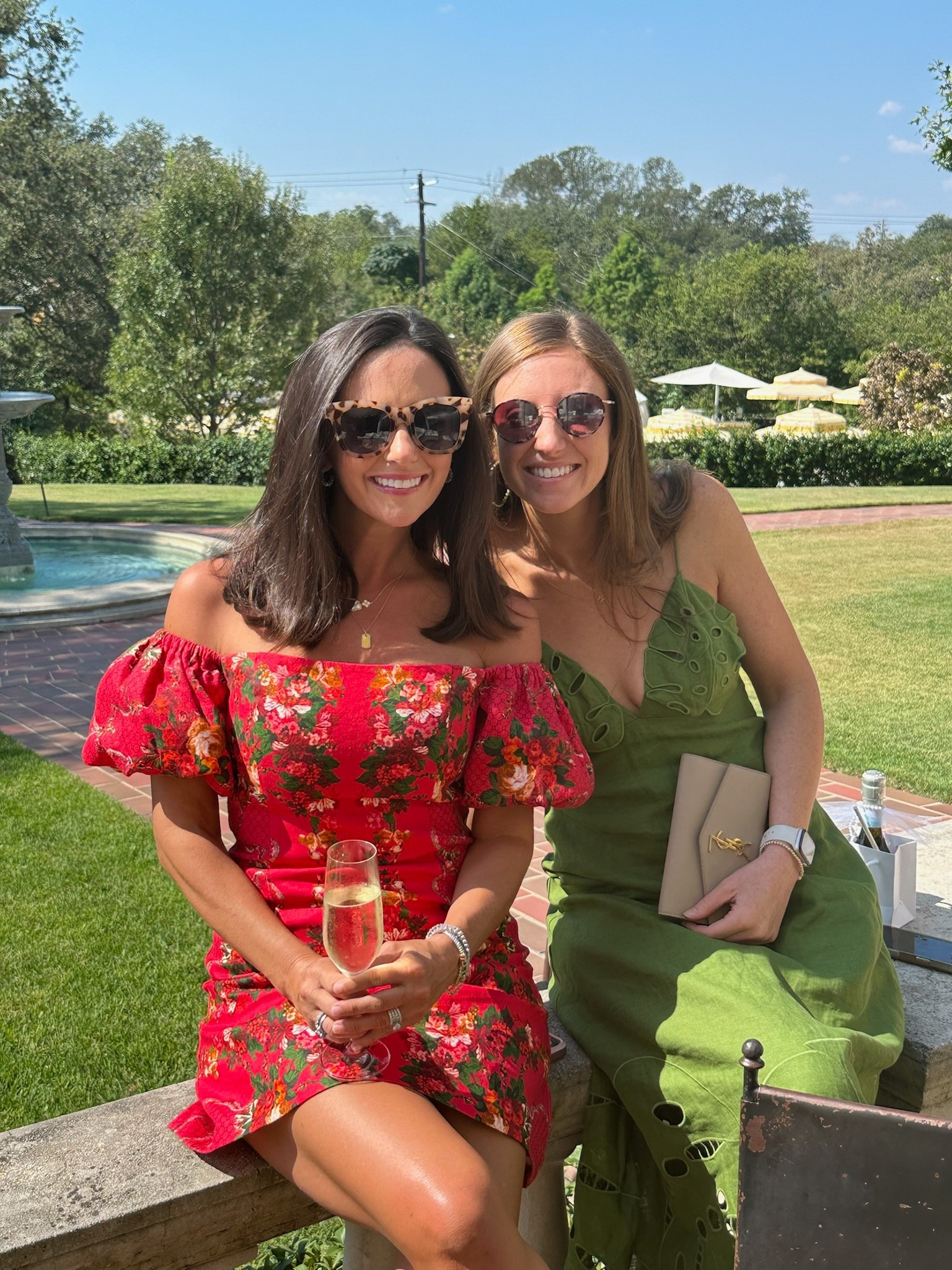 Love this dress from Cara Cara and the green is farm rio! Best for a wedding weekend! 

#LTKStyleTip #LTKWedding